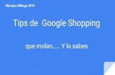 Tips de Google Shopping: Jorge Arias en Marujeo Meeting 2015