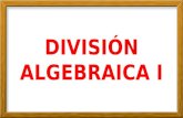 División algebraica i   3º
