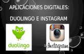 Duolingo e Instagram