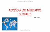 Tema 10 acceso a los mercados globales
