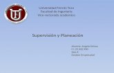 Planeacion y supervision
