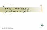 Tema 3 enfermeria . enfermedades geneticas.UFP. Canarias