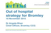 Bromley CCG Presentation, Dr Angela Bhan