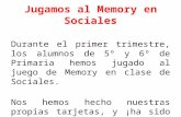 Memory sociales