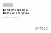 La aportación de la electricidad a la transición energética