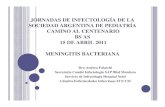 Meningitis bacteriana. Dra. Andrea Falaschi
