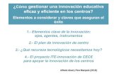 Claves para una gestión eficaz de la innovación educativa