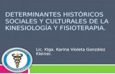 Historia de la Kinesiologia