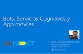 Bots, servicios cognitivos y app móviles