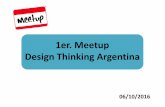1er meet up design thinking argentina