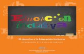 Manual para familias sobre Educación Inclusiva - Discapacidad