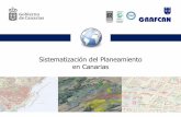 Sistematización del Planeamiento en Canarias