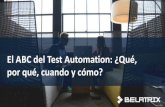 TestingAR VII - Siete Magníficos - Pablo Soifer - El abc del test automation