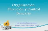 Organizacion, direccion y control bancario