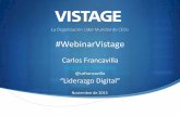Webinar Vistage "Liderazgo Digital" Transformando la organización con Tecnología Digital