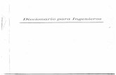 Diccionario para ingenieros (español inglés, english-spanish)