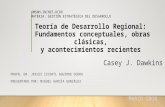 Teorías del desarrollo regional