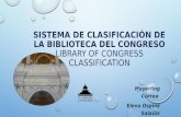 Sistema de clasificación de la biblioteca del congreso