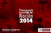 Presentación Presupuesto General Nación Colombia 2014