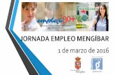 Jornada empleo Mengíbar - 01/03/2016