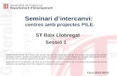 Sessió 1 Seminari PILE Baix Llobregat