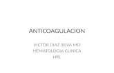 Anticoagulacion 2016 Dr. Diaz Hematólogo