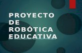 Proyecto de robótica educativa Diego