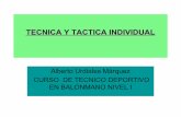Tecnica y tactica_individual