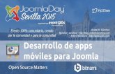 Desarrollo de apps móviles para Joomla