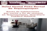 Hotel Hostal Barato Peña Bernal de Tequisquiapan Querétaro