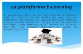 ¿Qué es el E-Learning?