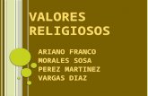 Valores religiosos