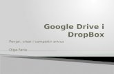 presentació google drive i dropbox