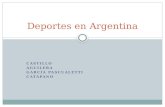Deportes en Argentina Primeras dècadas siglo XX