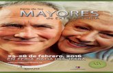 Carpeta comercial Feria de los Mayores de Extremadura 2016