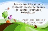 Innovación educativa y sistematización reflexiva de buenas prácticas