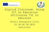 Prezentare curs "Digital classroom" - Barcelona