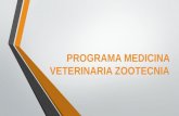 Programa medicina veterinaria zootecnia