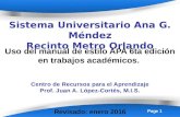 Manual estilo APA en español 6ta edición 2016