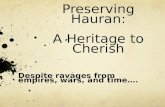 Preserving Hauran