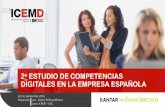 Segundo estudio sobre Competencias Digitales en la Empresa Española