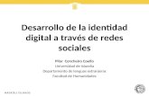 Desarrollo de la identidad digital a través de redes sociales