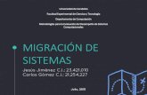 Presentacion Migracion de Sistemas Computacionales