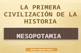 1º Civilización U4º VA: Mesopotamia