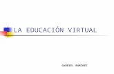 La educación virtual p