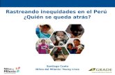 Rastreando inequidades en Perú: ¿quién se queda atrás?