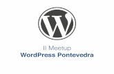 II Meetup WordPress Pontevedra