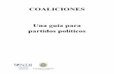 Coaliciones una guía para Partidos Políticos