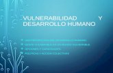 Vulnerabilidad y desarrollo humano