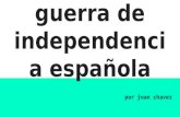 Guerra de independencia española joan